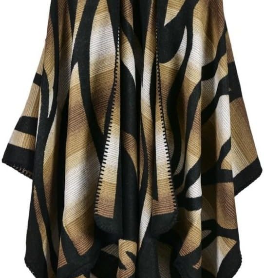 Women's Winter Wrap Blanket Poncho Cape Shawl Cardigans
