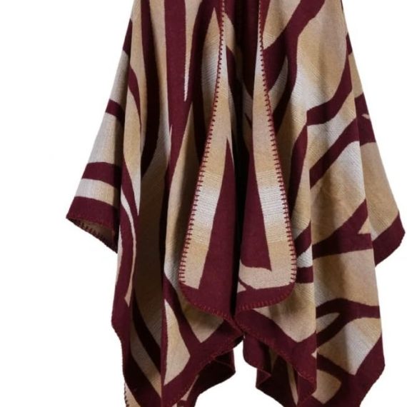 Women's Winter Wrap Blanket Poncho Cape Shawl Cardigans
