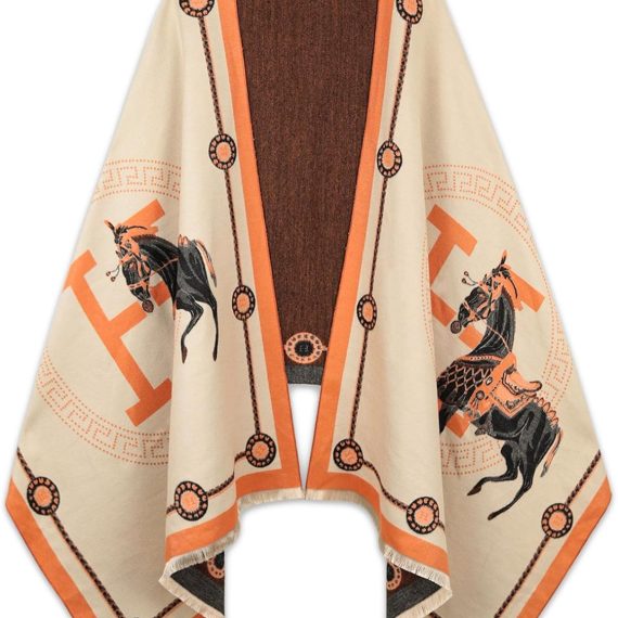 Scarfs for Women Pashmina Silky Shawl Wrap for Evening Dressing Blanket Open Front Poncho Cape