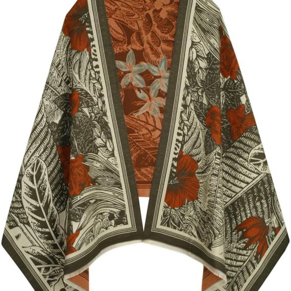 Scarfs for Women Pashmina Silky Shawl Wrap for Evening Dressing Blanket Open Front Poncho Cape